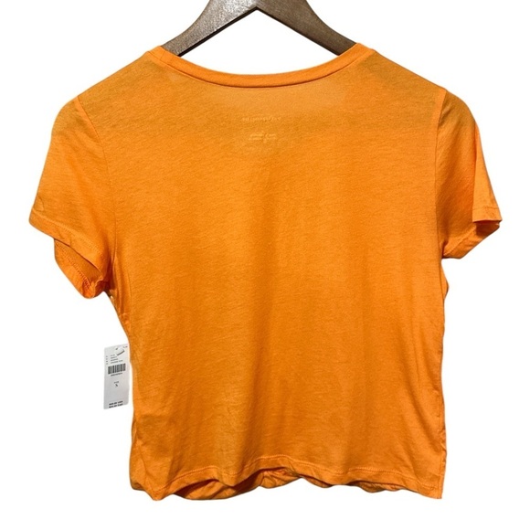 NWT - Anthropologie Draped Tee - Orange - Size Small - Picture 6 of 6